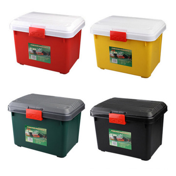 Multifunctional Colorful Plastic Storage Box Container for Home/Car